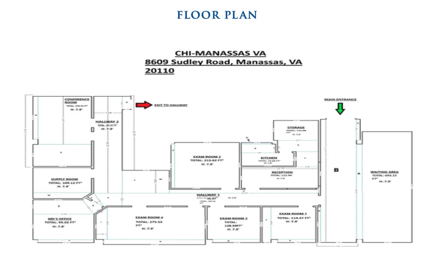 8609 Sudley Rd, Manassas, VA 20110 - Unit 203 -  - Floor Plan - Image 1 of 12