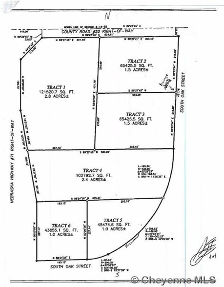 Highway 71 St, Kimball, NE for sale - Plat Map - Image 3 of 3