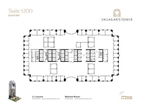 2200 Ross Ave, Dallas, TX for lease Floor Plan- Image 1 of 1