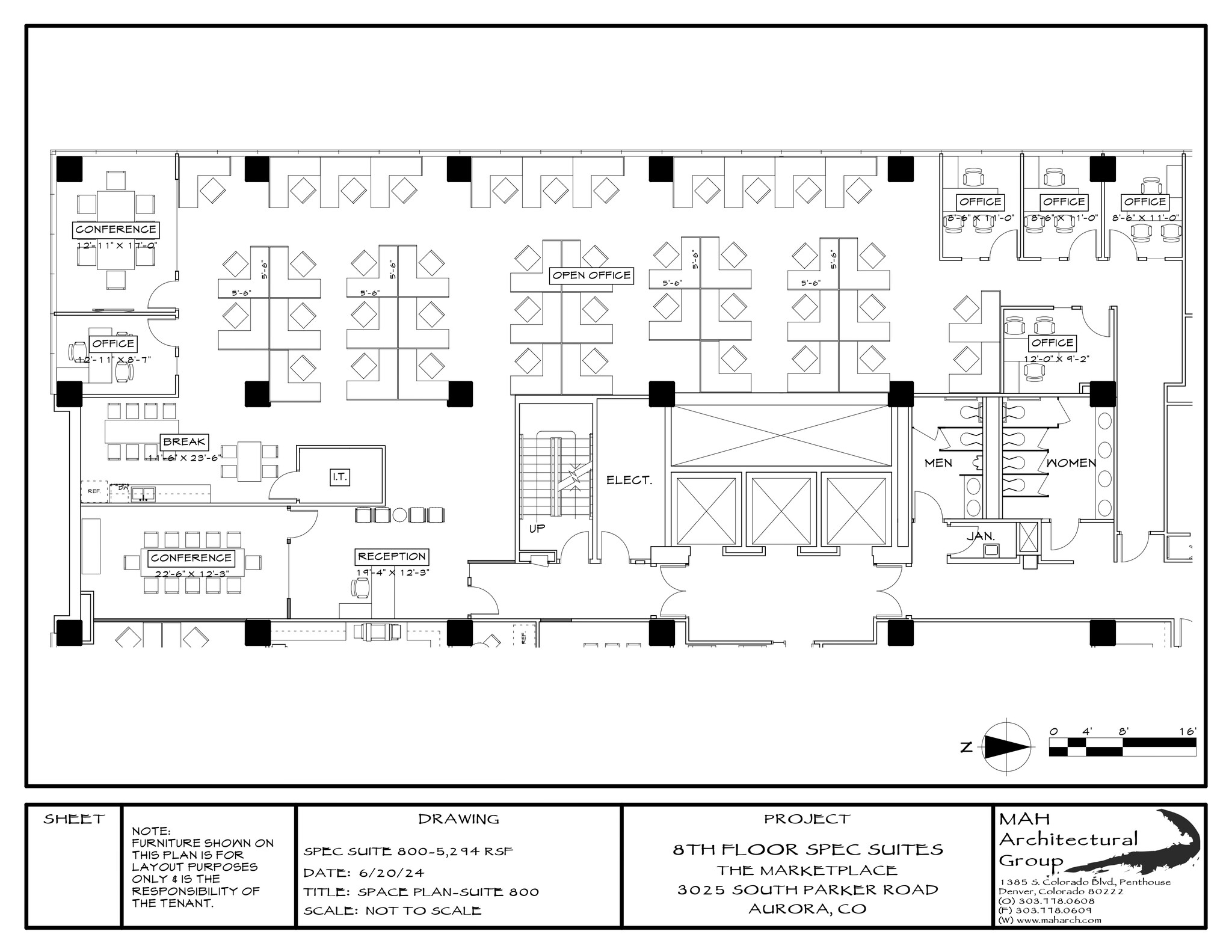 3025 S Parker Rd, Aurora, CO for lease Floor Plan- Image 1 of 1