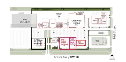 3000 Highway 10 E, Moorhead, MN for lease Floor Plan- Image 1 of 1