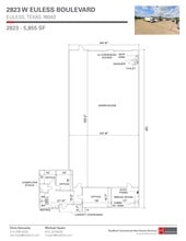 2801-2807 W Euless Blvd, Euless, TX for lease Site Plan- Image 1 of 1