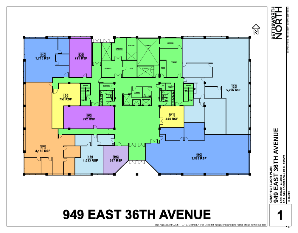 949 E 36th Ave, Anchorage, AK for lease Floor Plan- Image 1 of 5