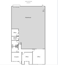 2801 Saturn St, Brea, CA for lease Floor Plan- Image 1 of 1