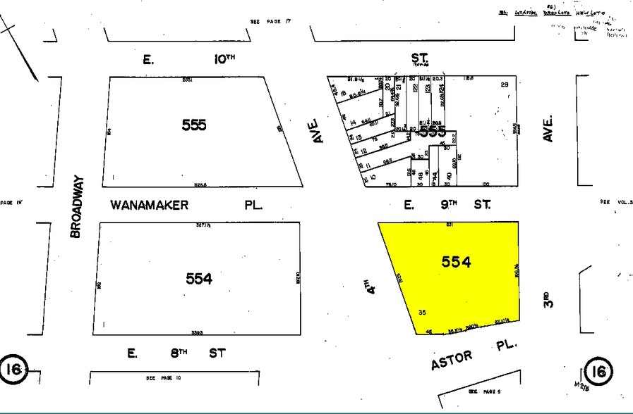 51 Astor Pl, New York, NY for lease - Plat Map - Image 2 of 5