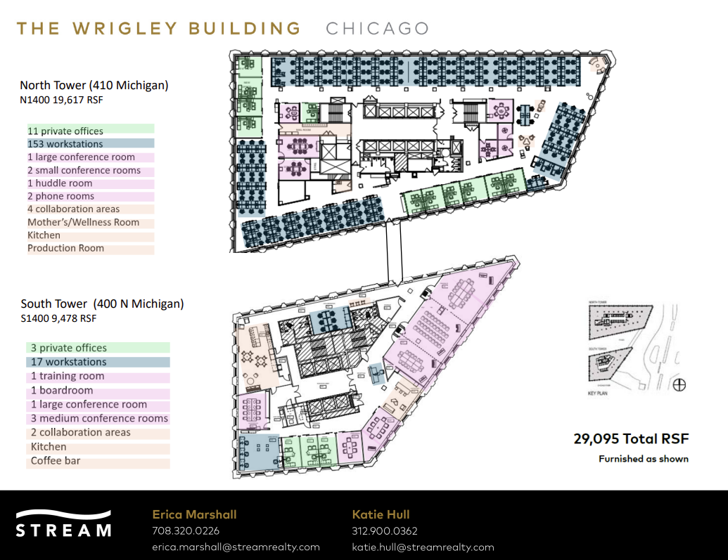 400 N Michigan Ave, Chicago, IL for lease Floor Plan- Image 1 of 2