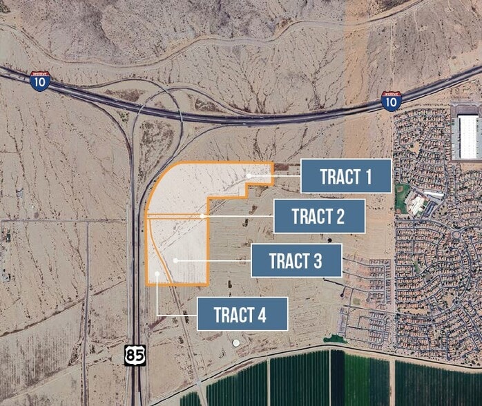 NEC State Route 85 & Broadway Rd, Buckeye, AZ for sale - Aerial - Image 2 of 6