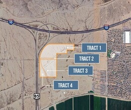NEC State Route 85 & Broadway Rd, Buckeye, AZ - AERIAL  map view - Image1