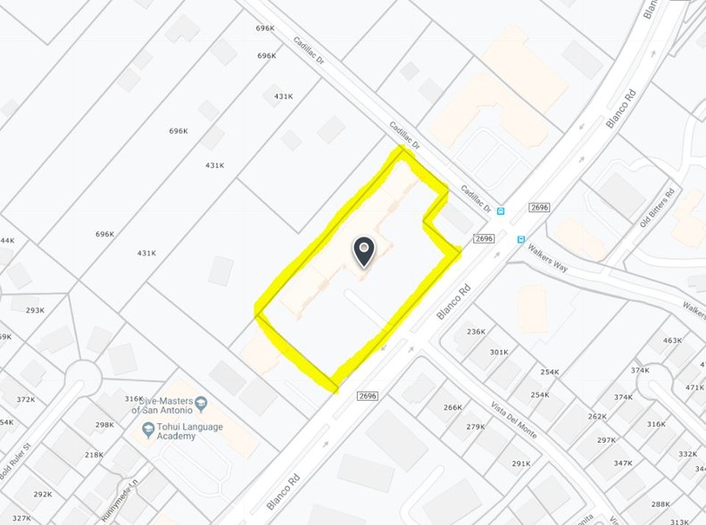 14325-14395 Blanco Rd, San Antonio, TX for lease - Plat Map - Image 2 of 4
