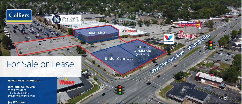 5200 W Mercury Blvd, Newport News, VA for sale - Building Photo - Image 1 of 2