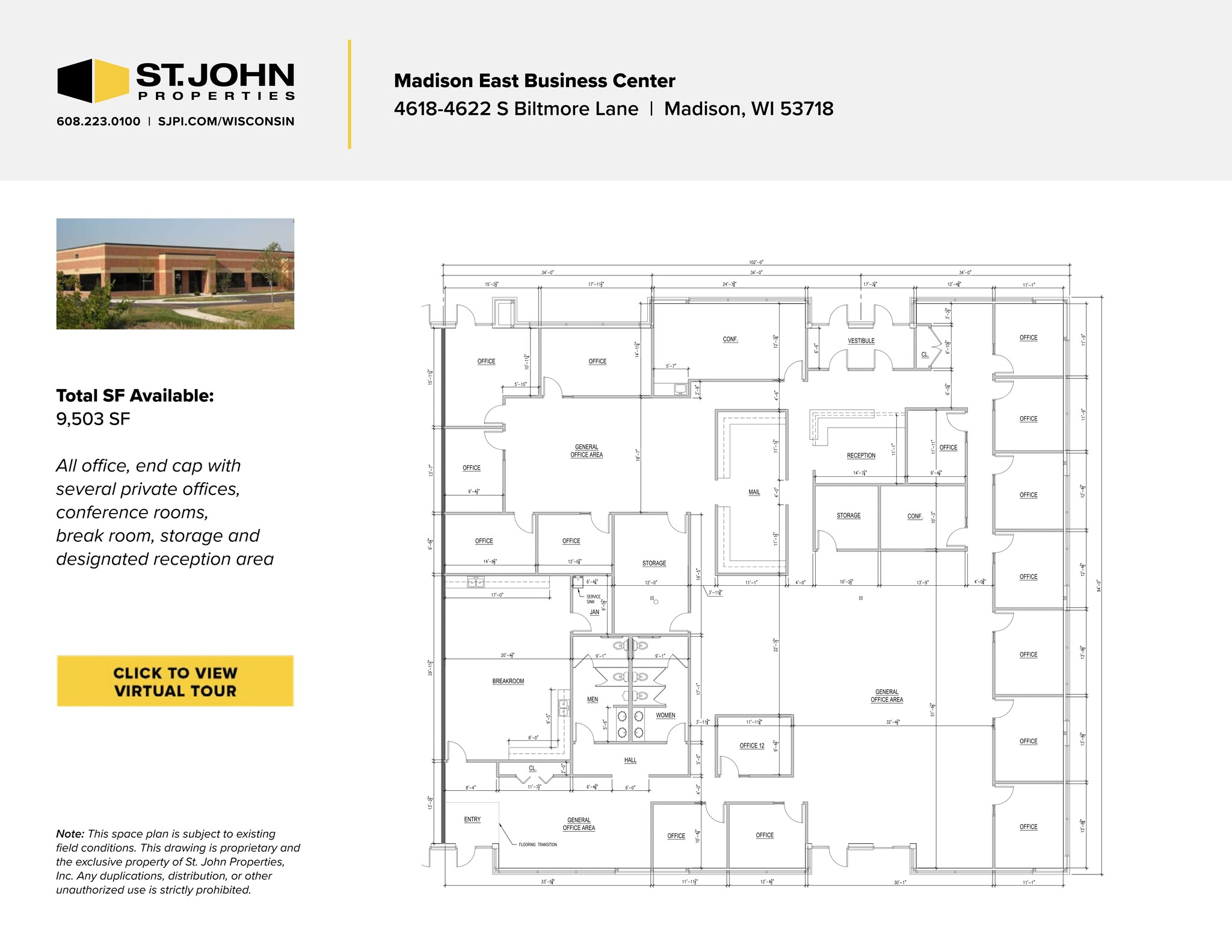 4618-4666 S Biltmore Ln, Madison, WI for lease Site Plan- Image 1 of 18