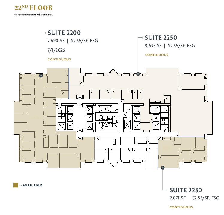 750 B St, San Diego, CA for lease Floor Plan- Image 1 of 1