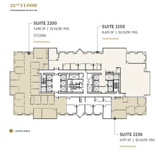 750 B St, San Diego, CA for lease Floor Plan- Image 1 of 1