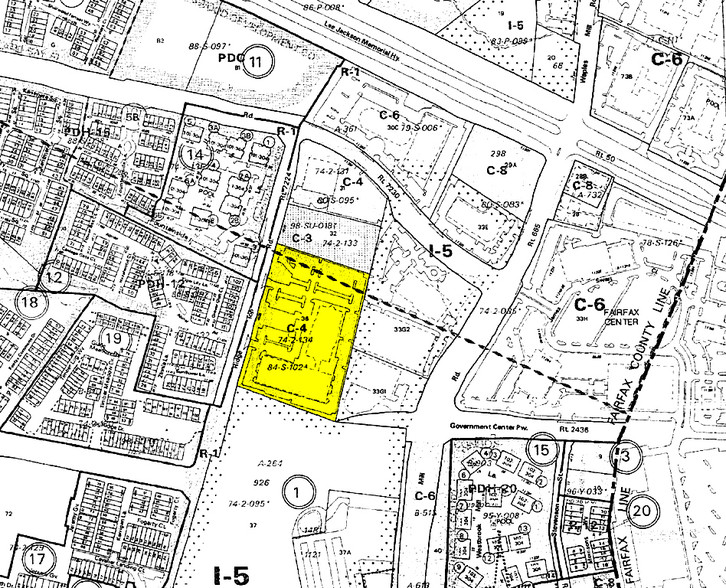 4035 Ridge Top Rd, Fairfax, VA for lease - Plat Map - Image 2 of 6