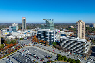 3445 Peachtree Rd NE, Atlanta, GA - aerial  map view