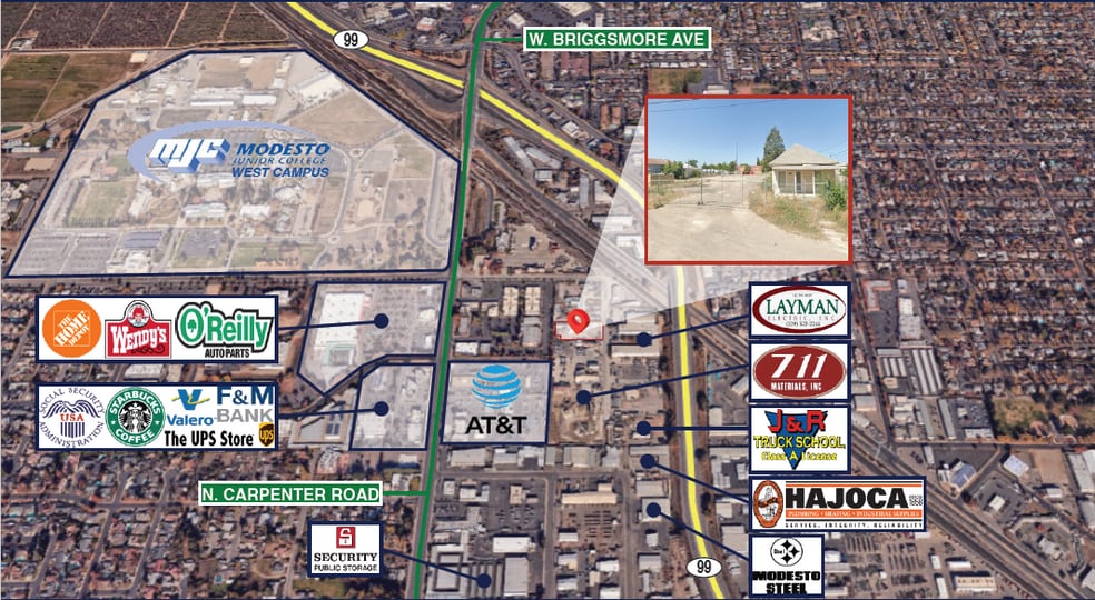 1625 Culpepper Ave, Modesto, CA for lease - Building Photo - Image 3 of 5