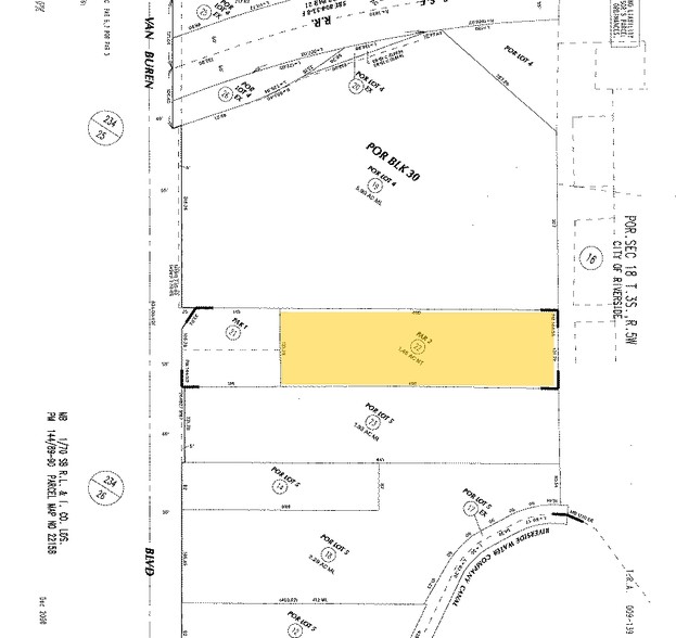 3265 Van Buren Blvd, Riverside, CA for sale - Plat Map - Image 3 of 4