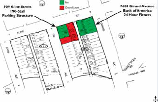 7680 Girard Ave, La Jolla, CA for lease - Plat Map - Image 2 of 9