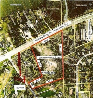 More details for 9915 Highland Rd, White Lake, MI - Land for Sale