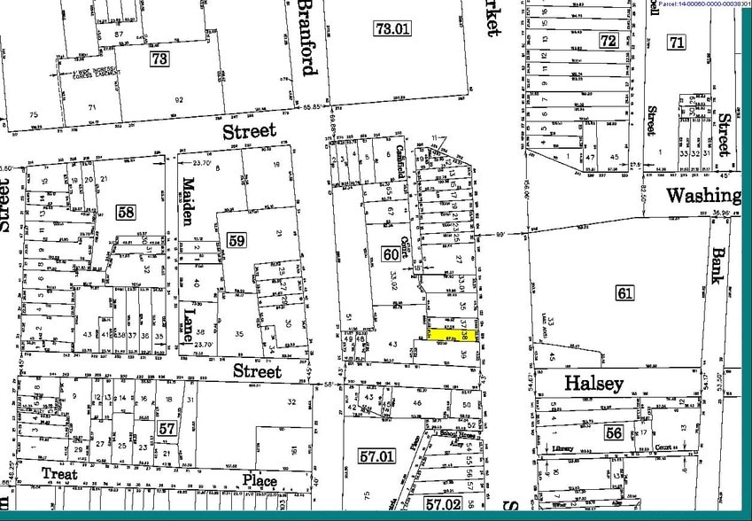 126 Market St, Newark, NJ for lease - Plat Map - Image 2 of 2