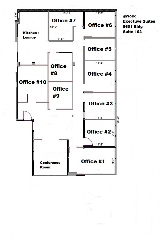 8611 N Black Canyon Hwy, Phoenix, AZ for lease Floor Plan- Image 1 of 7