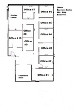 8611 N Black Canyon Hwy, Phoenix, AZ for lease Floor Plan- Image 1 of 7