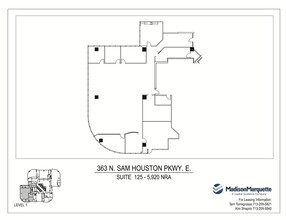 363 N Sam Houston Pky E, Houston, TX for lease Floor Plan- Image 1 of 1