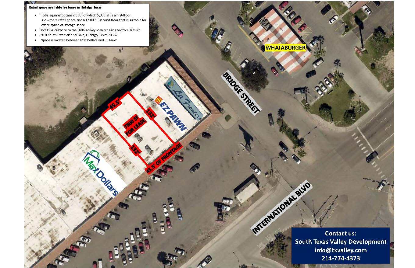 908 S International Blvd, Hidalgo, TX for sale Aerial- Image 1 of 1