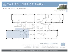 6301 Ivy Ln, Greenbelt, MD for lease Floor Plan- Image 1 of 1