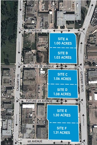 More details for 7030 Gateway Blvd, Edmonton, AB - Land for Sale