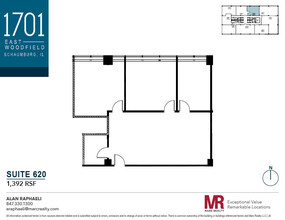 1701 E Woodfield Rd, Schaumburg, IL for lease Floor Plan- Image 1 of 1