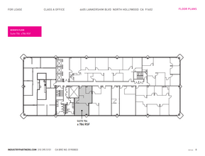 4605 Lankershim Blvd, North Hollywood, CA for lease Floor Plan- Image 1 of 1