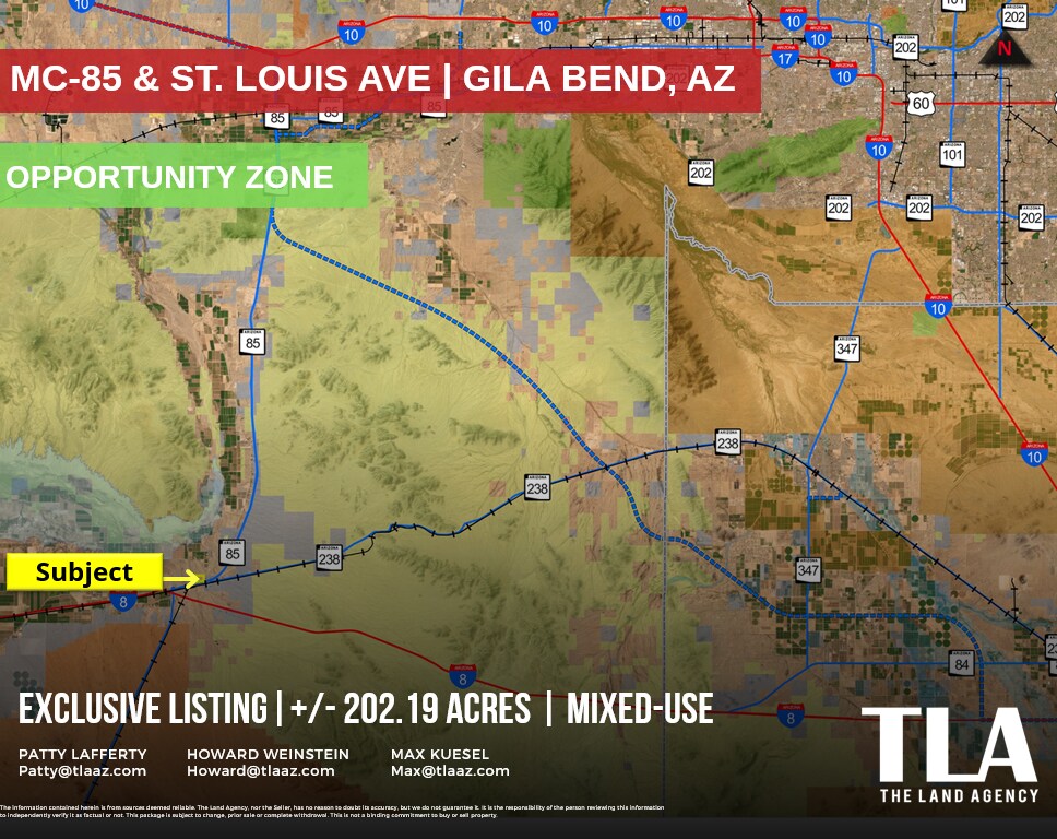 N/NEC MC-85 & St Louis ave, Gila Bend, AZ for sale Building Photo- Image 1 of 3