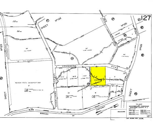 7-10 Cragwood Rd, Avenel, NJ for sale - Plat Map - Image 3 of 3