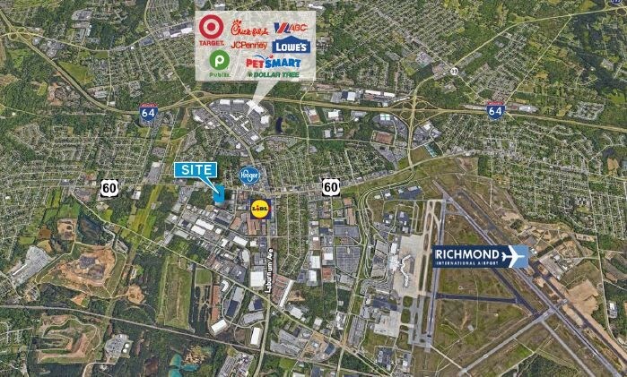 4101 Williamsburg Rd, Henrico, VA for sale Aerial- Image 1 of 1