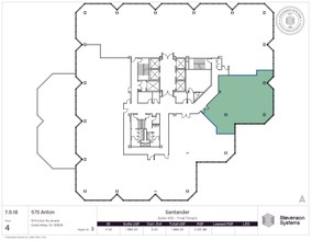 535-575 Anton Blvd, Costa Mesa, CA for lease Floor Plan- Image 2 of 3