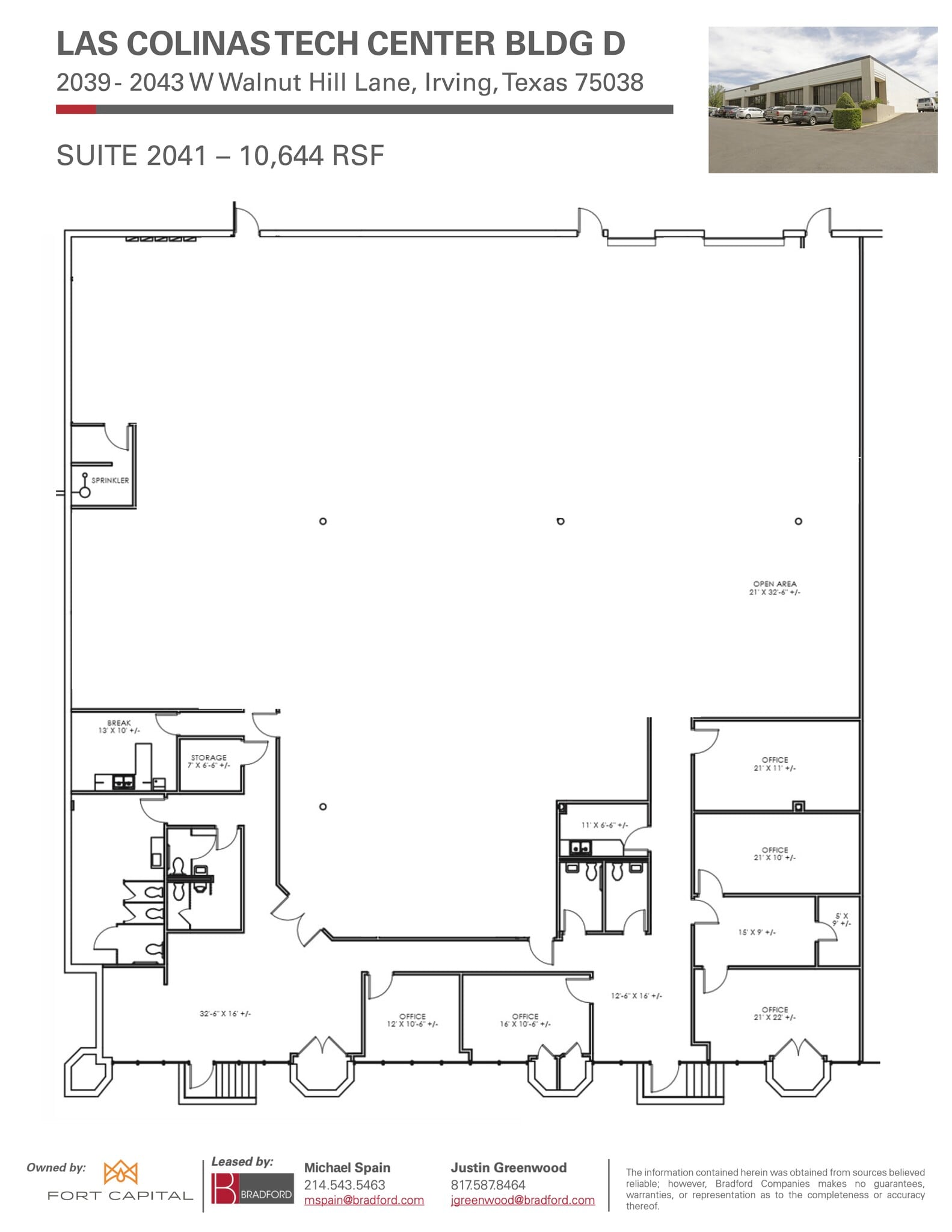 2108-2110 Hurd Dr, Irving, TX for lease Floor Plan- Image 1 of 1