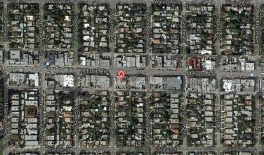 7564-7568 Melrose Ave, Los Angeles, CA - AERIAL  map view
