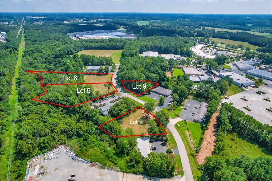Peedin Rd, Smithfield, NC for sale - Aerial - Image 3 of 7