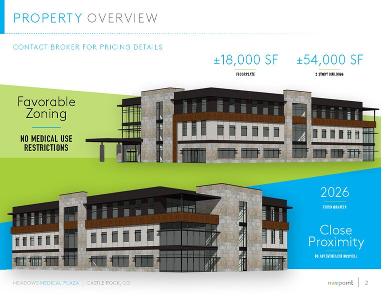 Meadows Medical Plaza, Castle Rock, CO for lease - Building Photo - Image 2 of 3