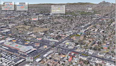 3239 E Indian School Rd, Phoenix, AZ - aerial  map view