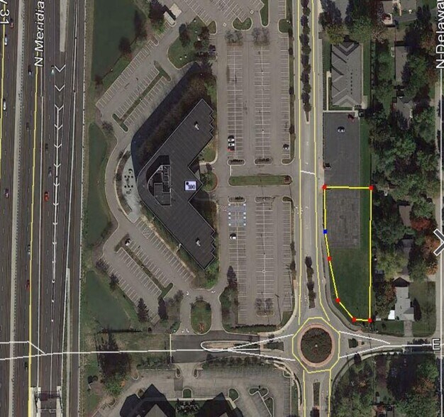 10307 Pennsylvania st, Carmel, IN for lease - Aerial - Image 1 of 2