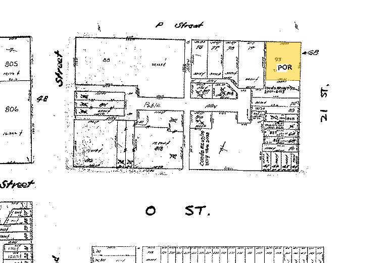 1426 21st St NW, Washington, DC for sale Plat Map- Image 1 of 1