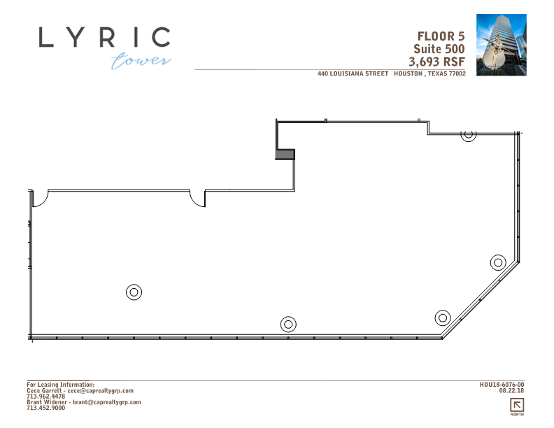 440 Louisiana St, Houston, TX for lease Floor Plan- Image 1 of 1