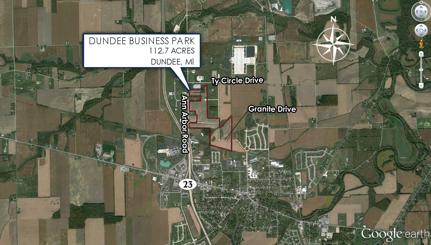 N Ann Arbor Rd, Dundee, MI for sale Primary Photo- Image 1 of 1