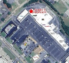 2471-2485 N Columbia St, Milledgeville, GA - AERIAL map view