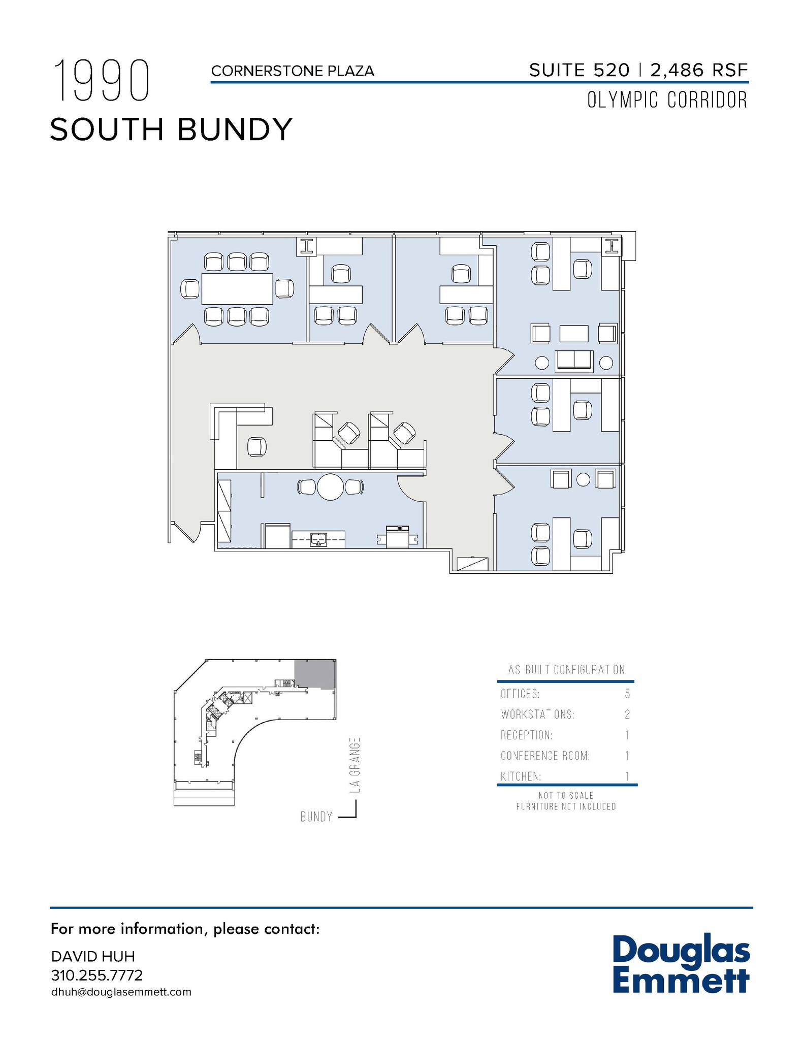 1990 S Bundy Dr, Los Angeles, CA for lease Floor Plan- Image 1 of 1