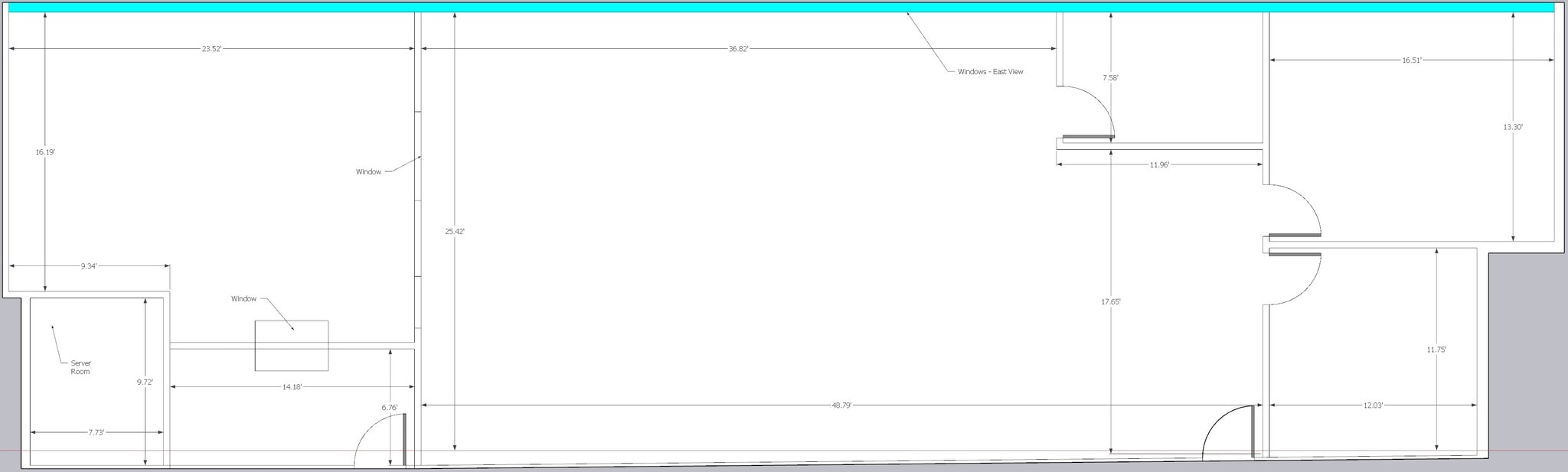1800 Teague Dr, Sherman, TX for lease Floor Plan- Image 1 of 1