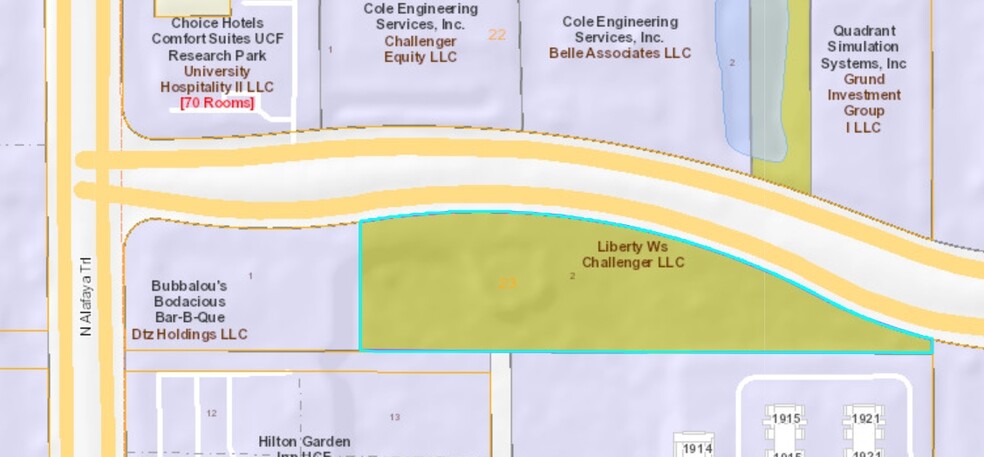 0000 Challenger Pky, Orlando, FL for sale - Plat Map - Image 2 of 3