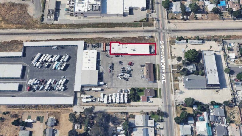300 S Sycamore Ave, Rialto, CA for lease - Aerial - Image 3 of 8